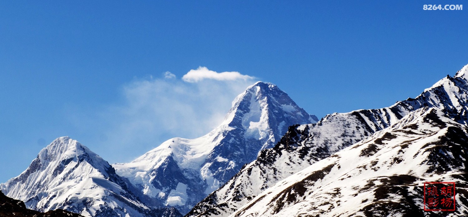 喀喇昆仑山脉乔戈里峰(k2)大本营徒步