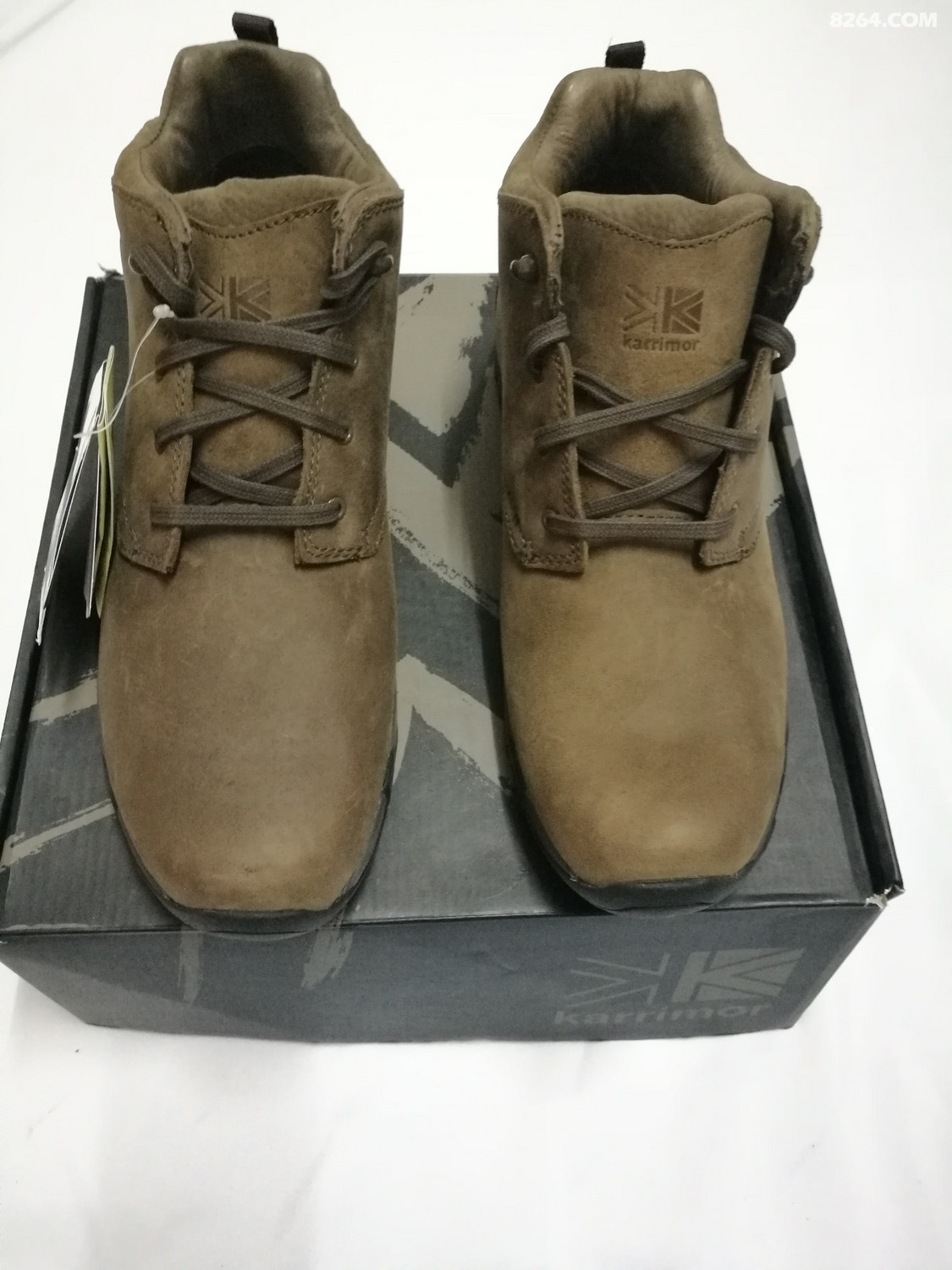 210元出双42码karrimor凯瑞摩头层牛皮v底中邦户外登山鞋徒步鞋