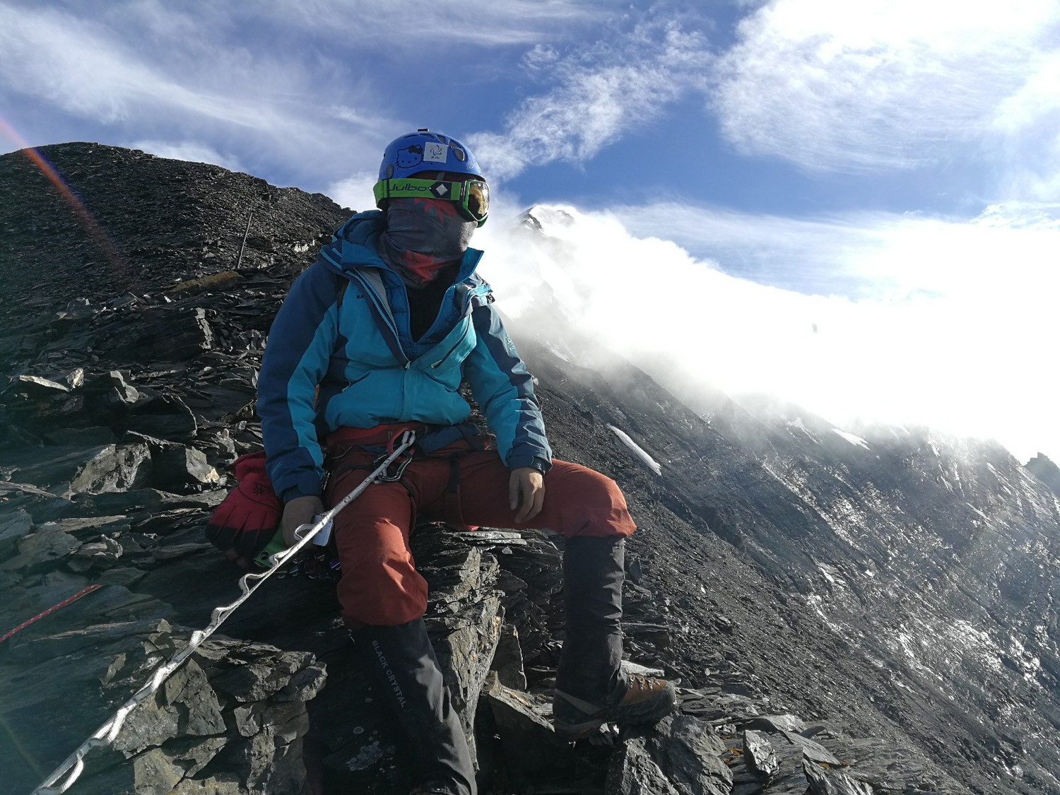 2017822雪宝顶自主攀登全记录