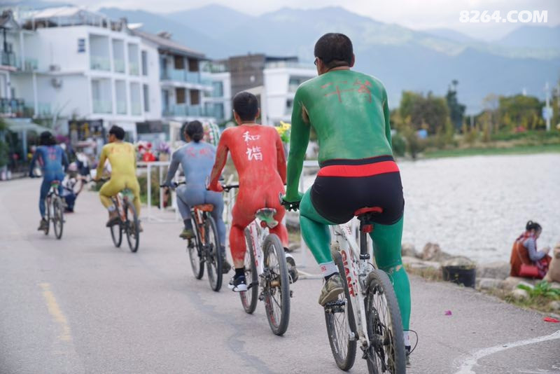 中国第一届裸骑活动,居然不那么圆满的,成功了