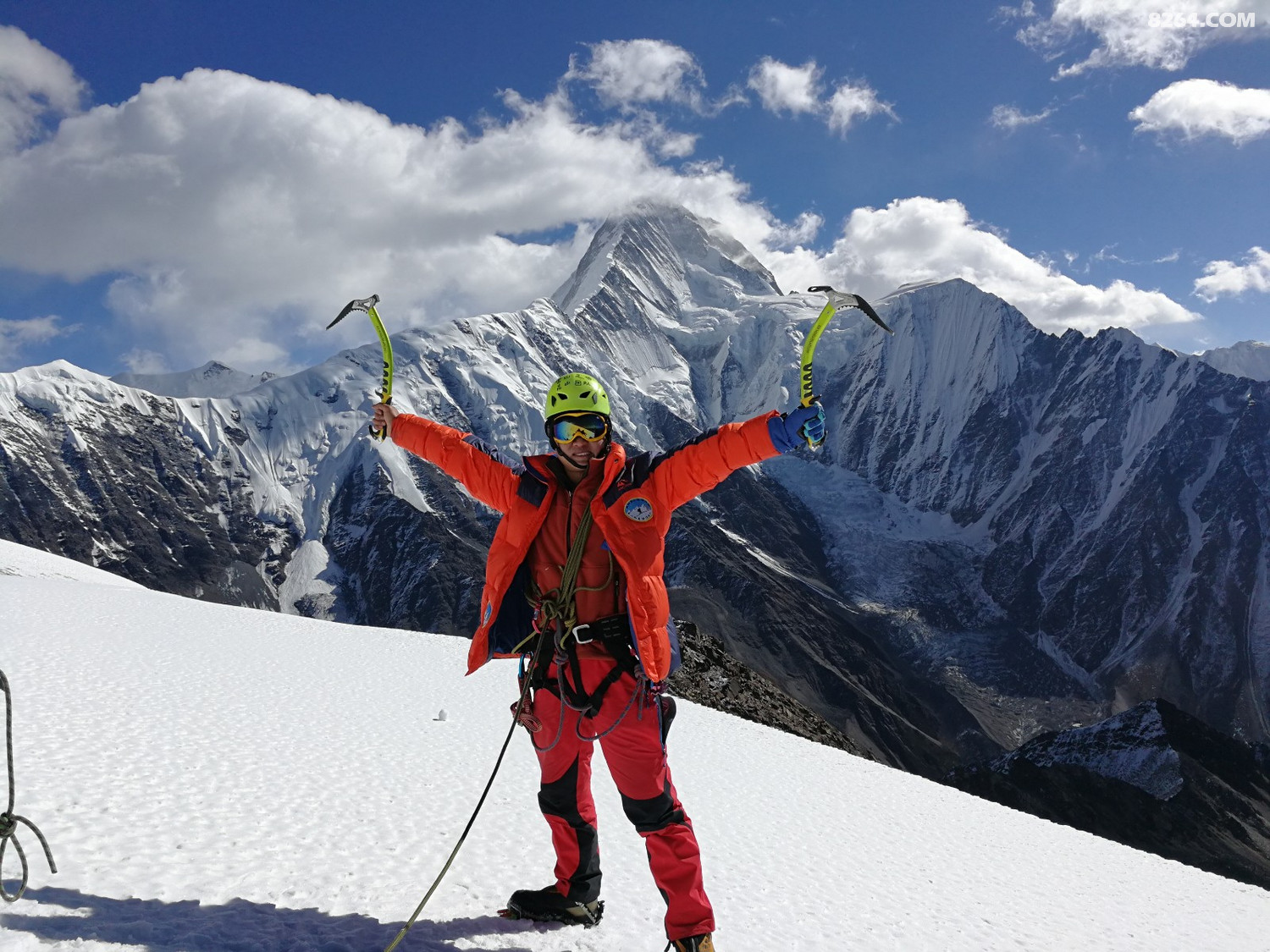贡嘎山之吻那玛峰5588米全程登顶纪实美爆了帅呆了谢谢山神