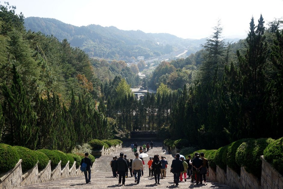 两地驴友畅游禅源圣地赵朴初文化公园