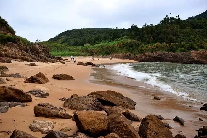 探秘田岙岛 捡贝壳 放蟹笼 露营看日出日落