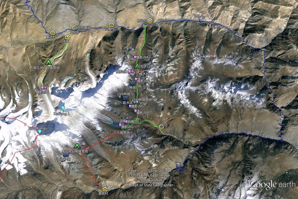 山南以南,绝美雪山库拉岗日徒步之旅