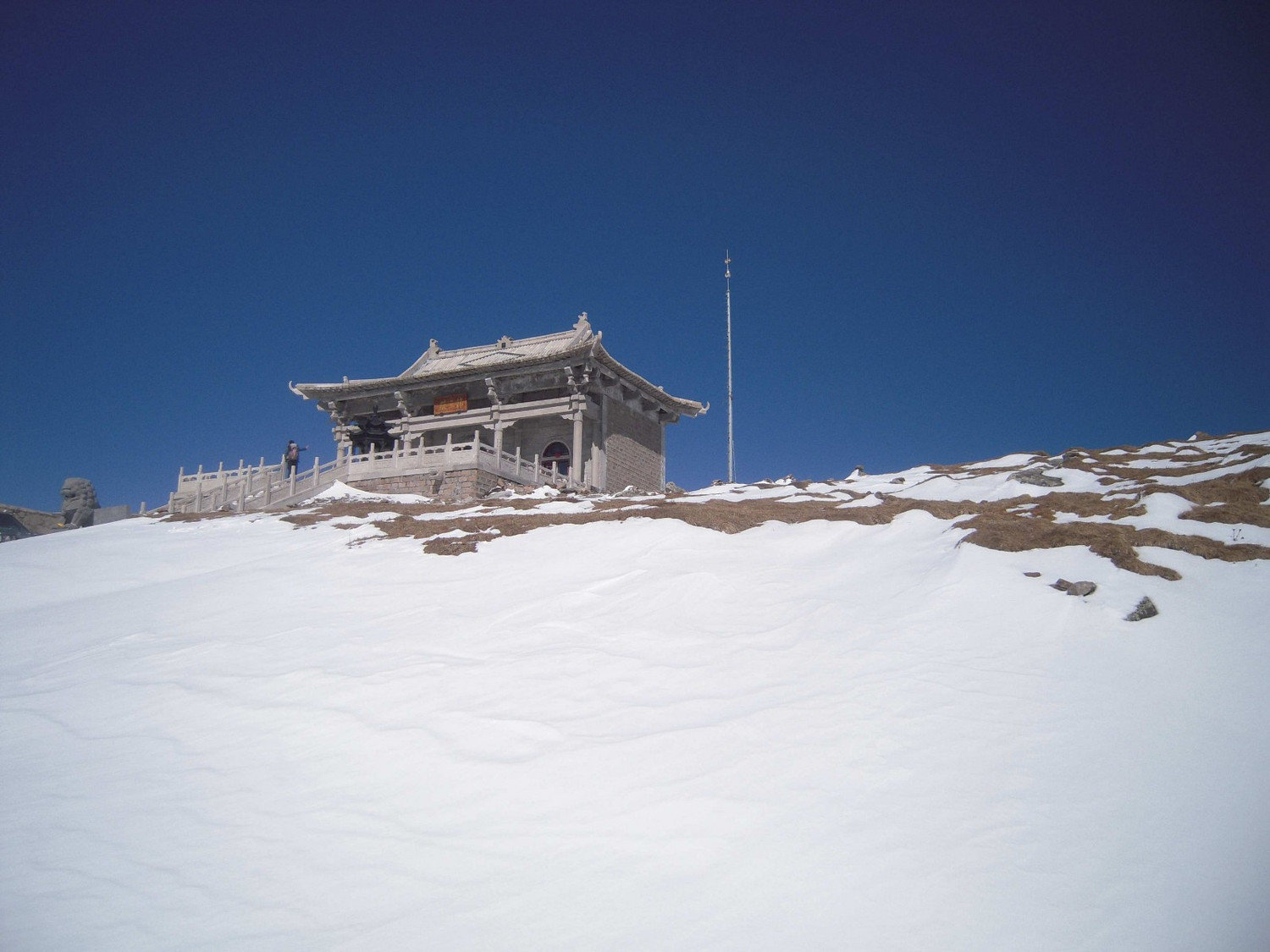 从包头到五台山,踏雪大朝台