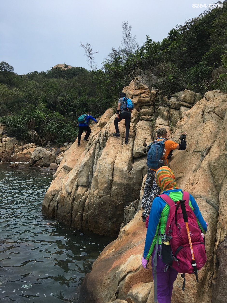 高栏港海岸线穿越