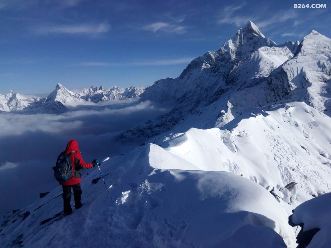 5kilometershigh四姑娘山大峰登顶归来