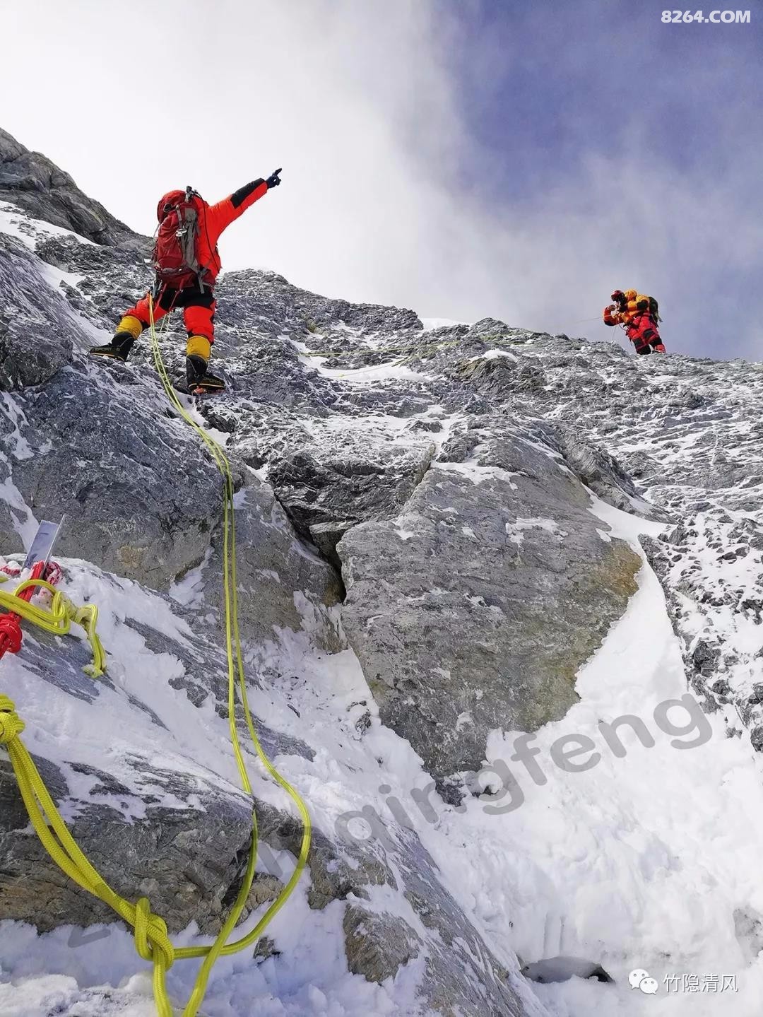 【登顶珠穆朗玛峰二周年纪】(2)天梯:珠峰北坡三级台阶