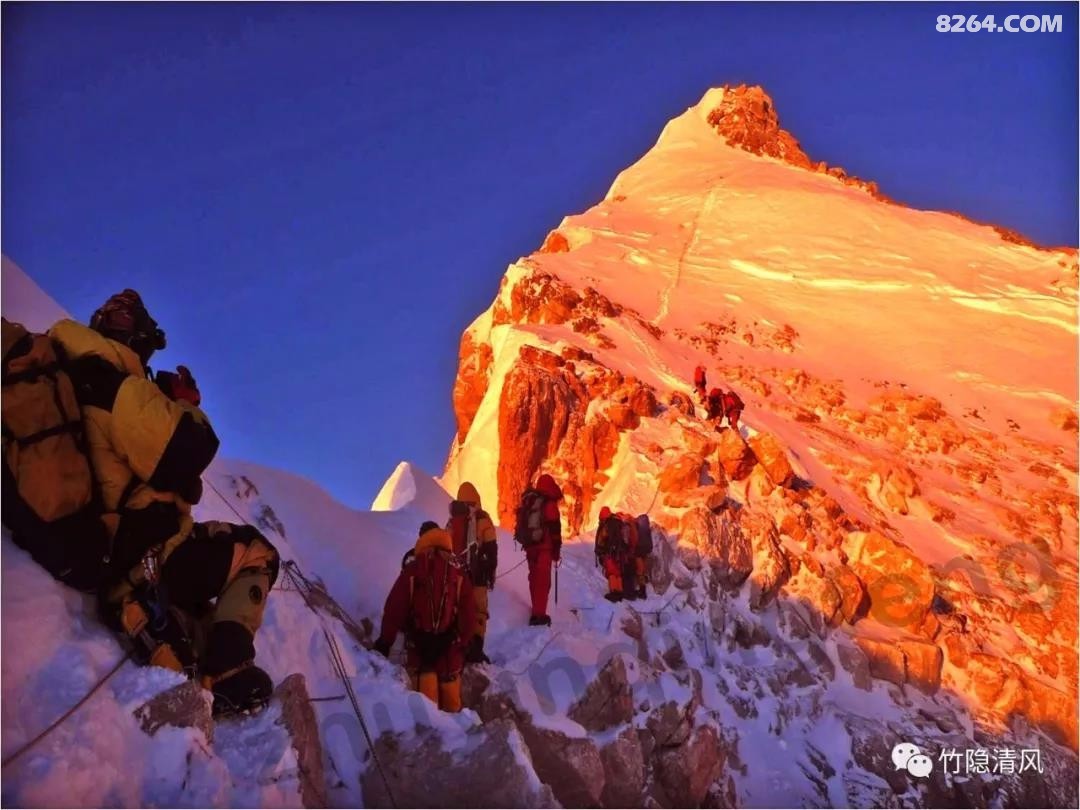 【登顶珠穆朗玛峰二周年纪】(2)天梯:珠峰北坡三级台阶