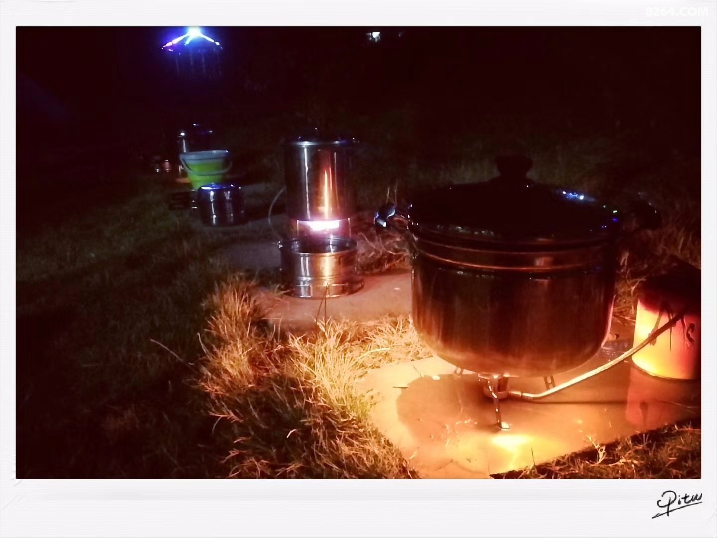 自制三头汽油猛火炉