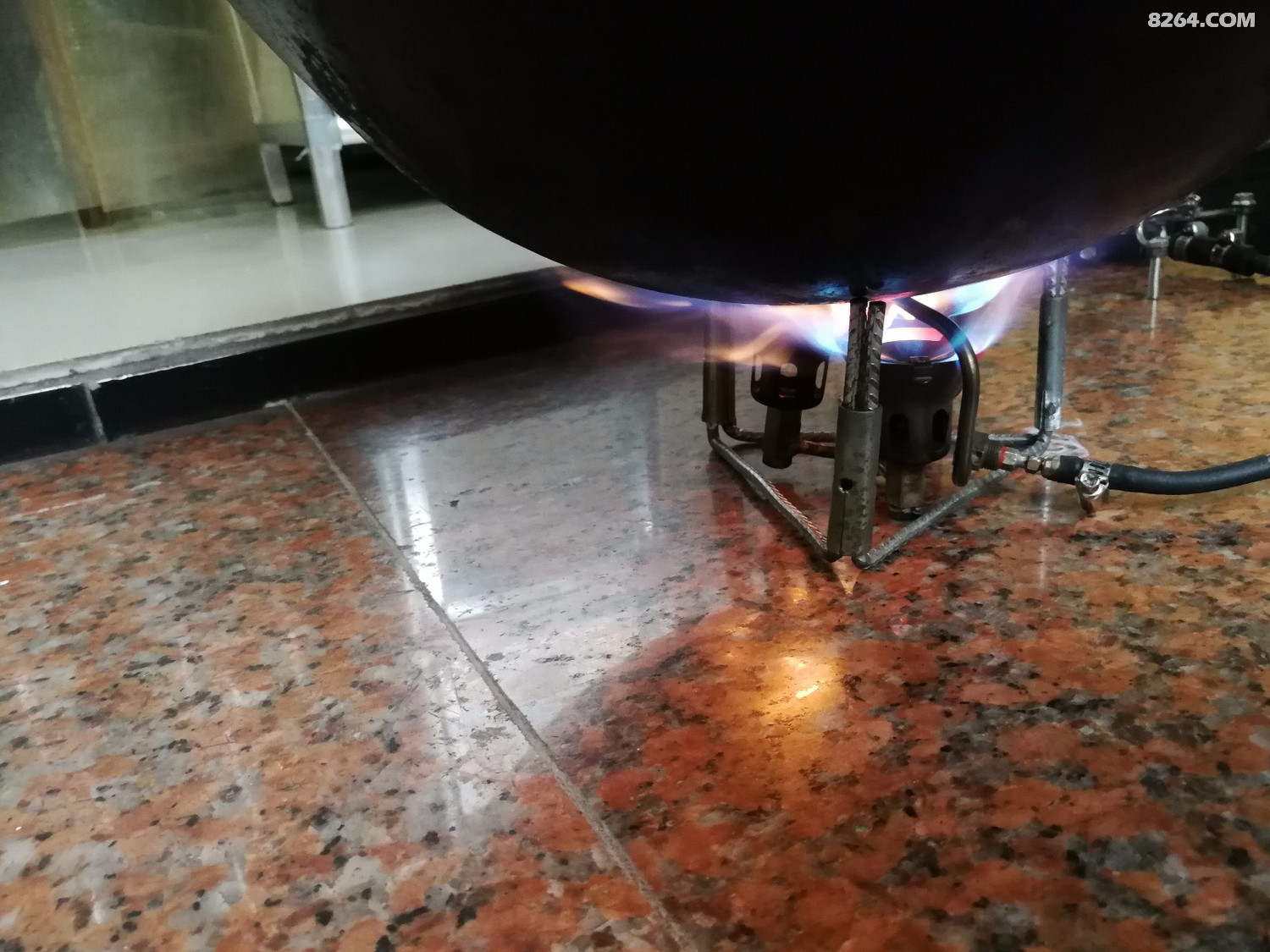 自制三头汽油猛火炉