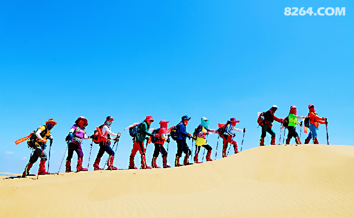 库布齐沙漠徒步越野赛第四天