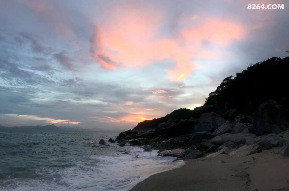 穿越大鹿港径前段-大鹿湾海滩露营