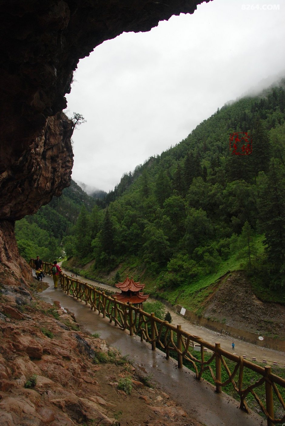飘舞的风马旗大峪沟河畔大峪沟森林生态旅游区位于卓尼县木耳乡大峪沟
