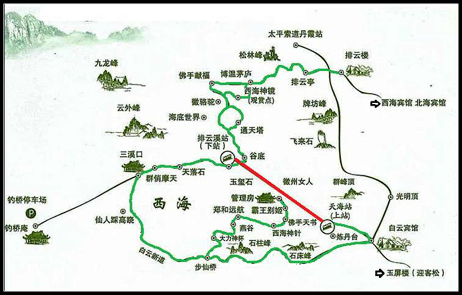 黄山行之五梦幻景区西海大峡谷穿越