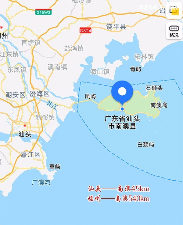 南澳岛,北纬23°风光