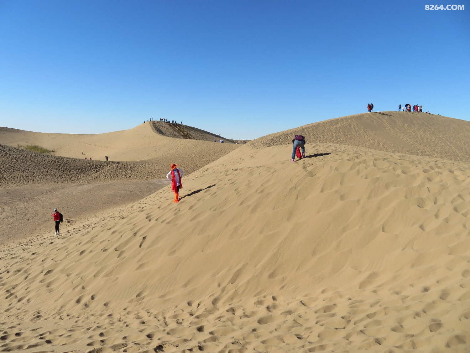 额济纳旗巴丹吉林沙漠之八道桥徒步随拍2018年10月2日