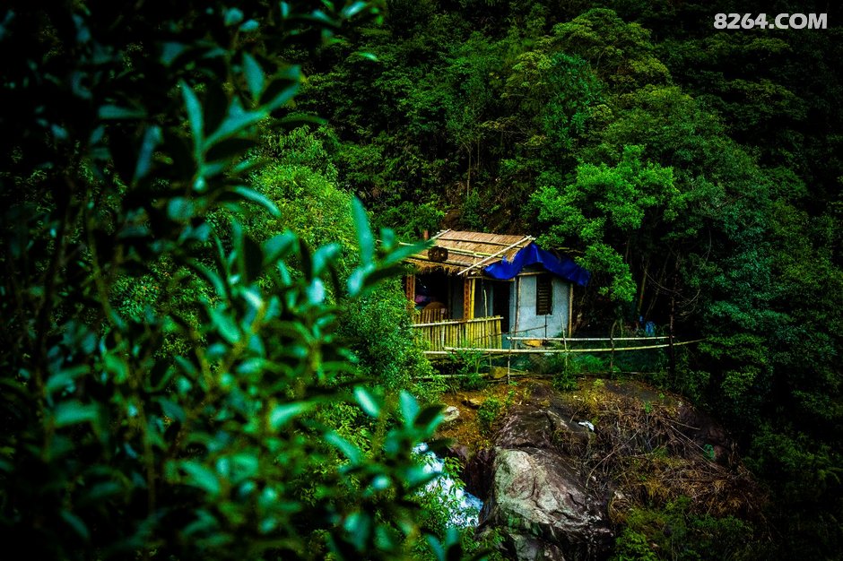 福鼎白琳坑门里村留云寺山瀑风光