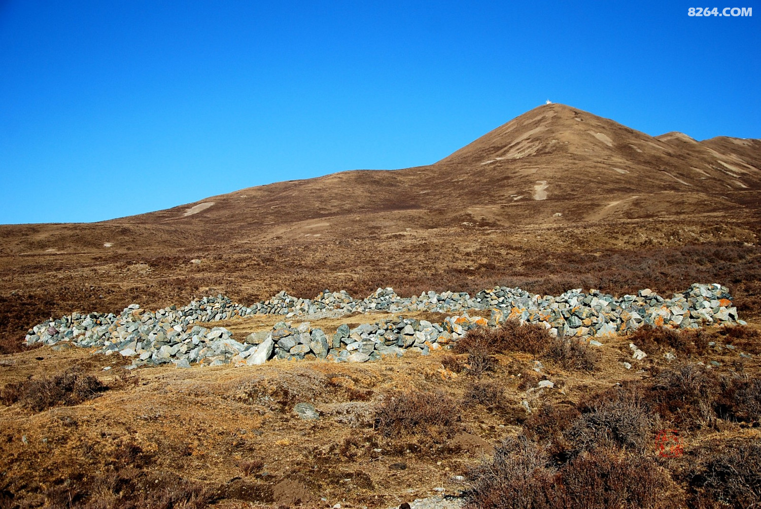 在天祝代乾山上