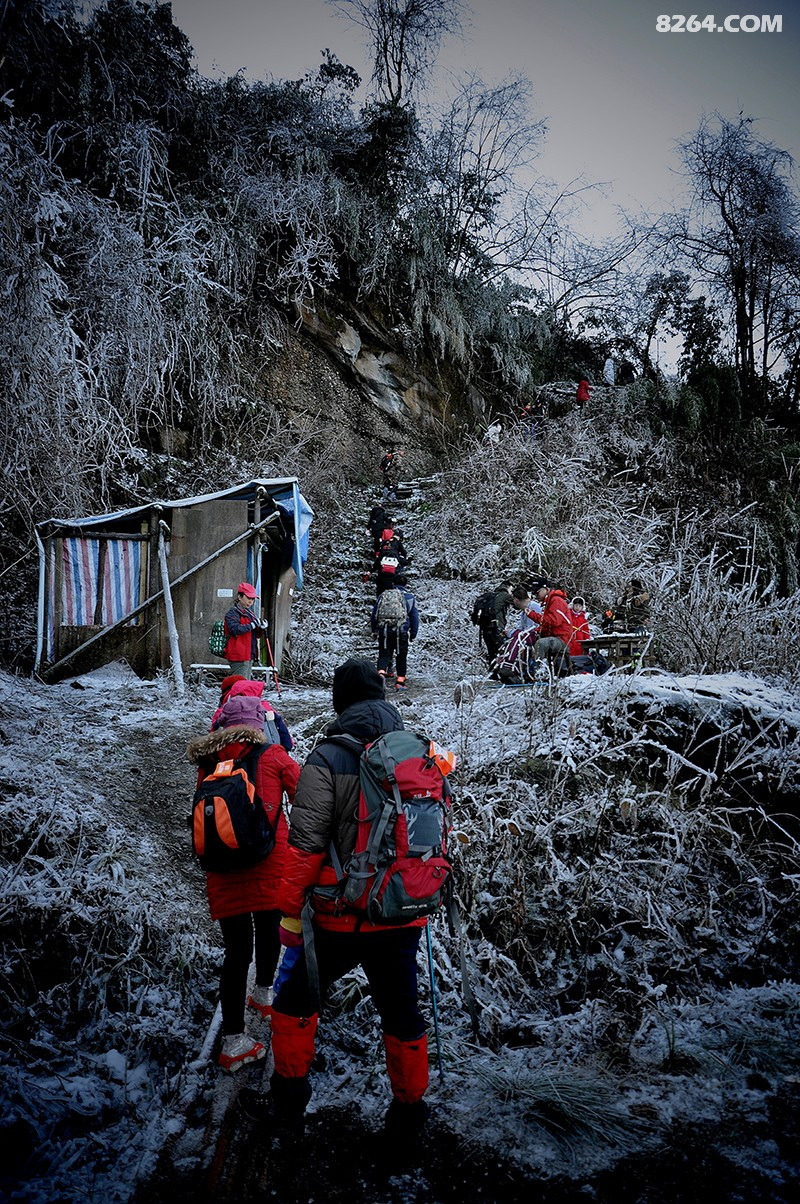 3.2周六赵公山西线,休闲徒步