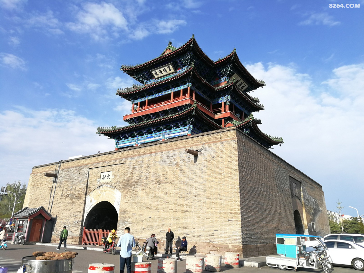 宣化的三座古城楼