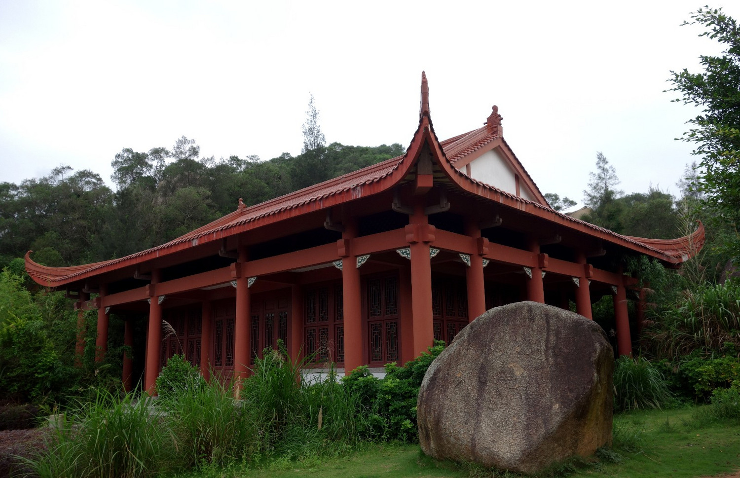 龙田福庐山风景与美丽东壁海岛