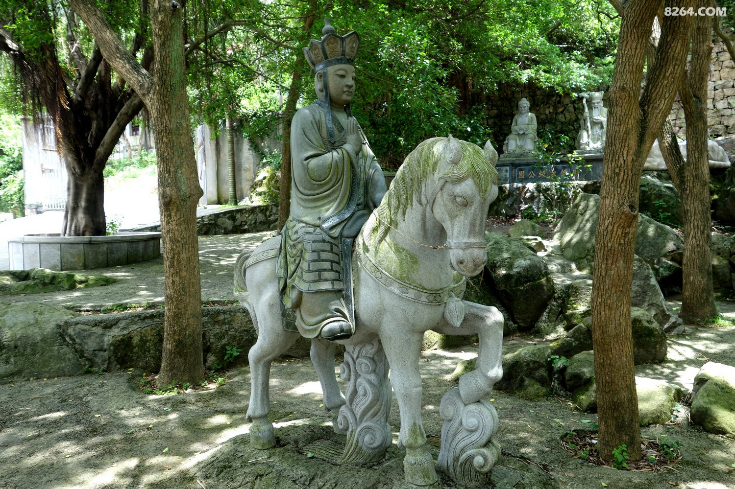 访游长乐琴江满族村五百罗汉山金钢腿33米卧佛