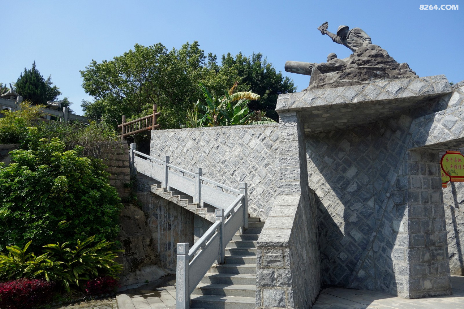 访游长乐琴江满族村五百罗汉山金钢腿33米卧佛