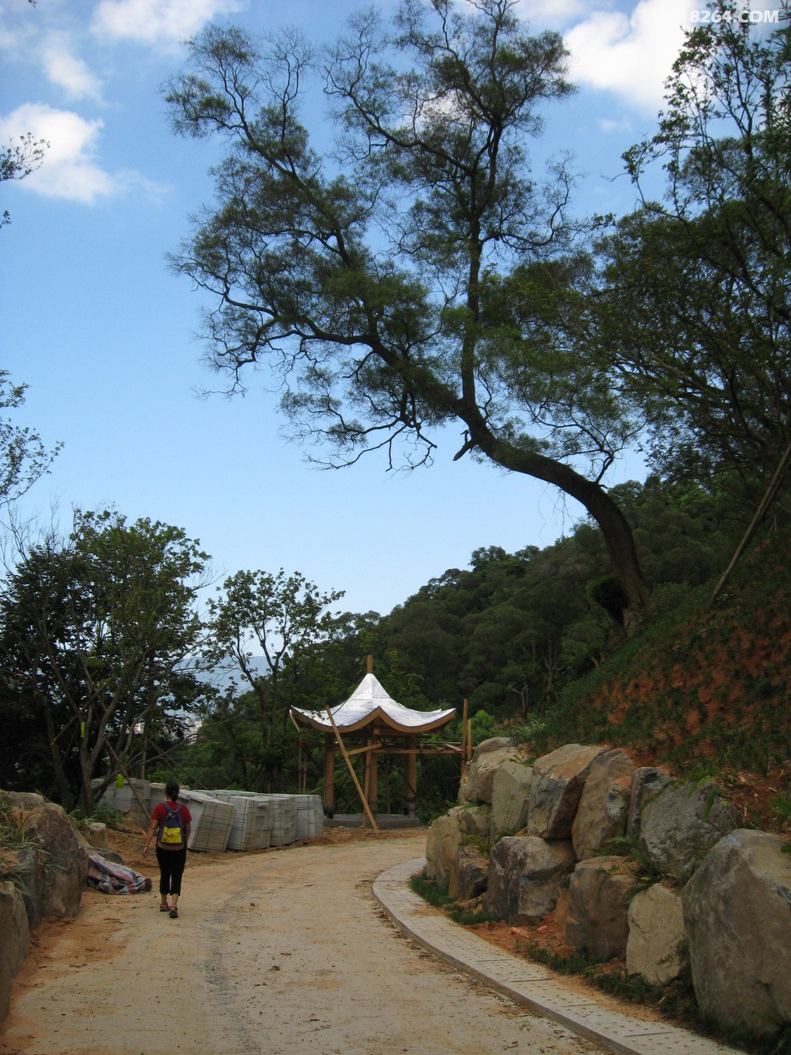 福州福山福道义井登山公园绕山福道基本建成8月3日