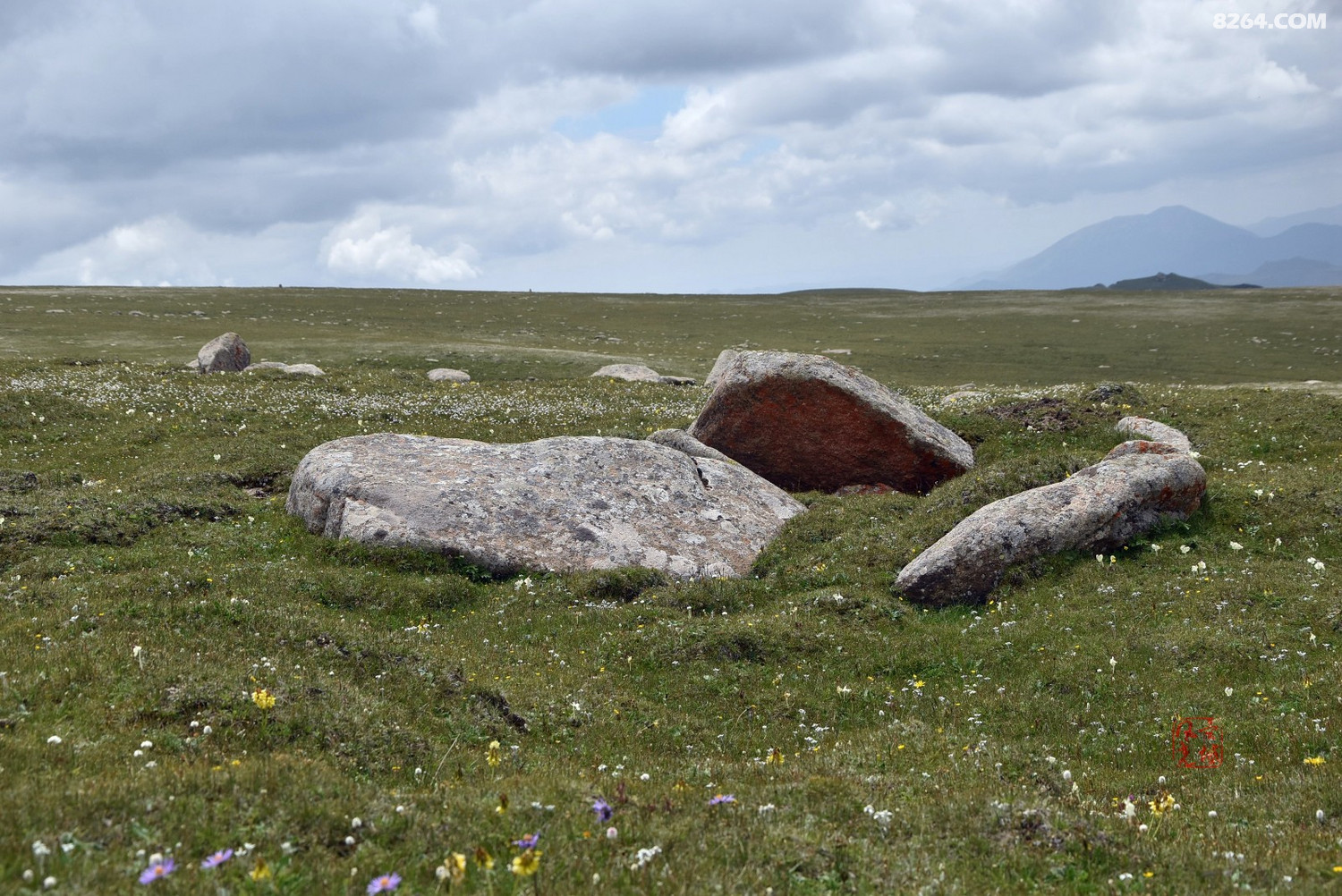 甘加秘境法螺顶乱石阵风光