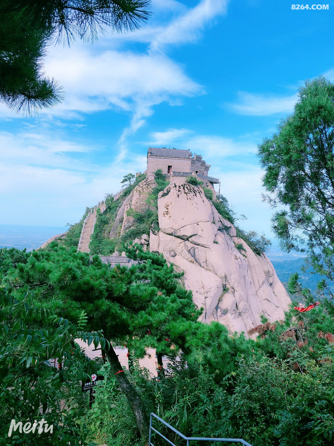 从驴道野穿新县金兰山金顶