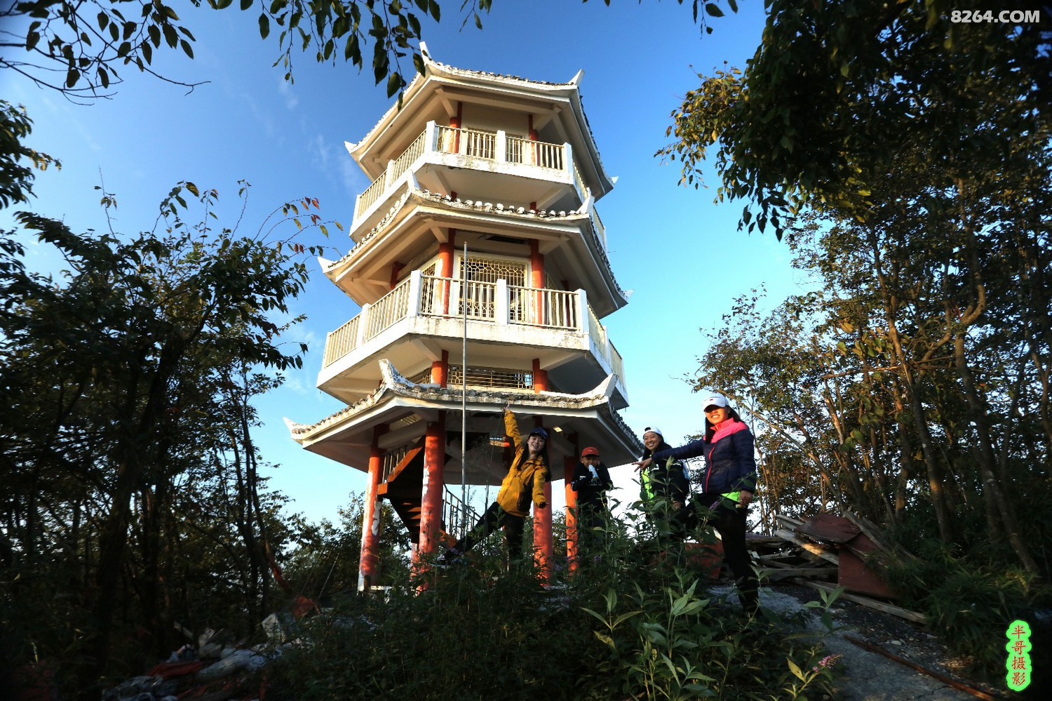 龙山万宝山野营的好地方