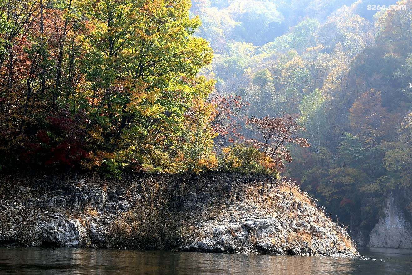 美丽松江河美丽白山湖