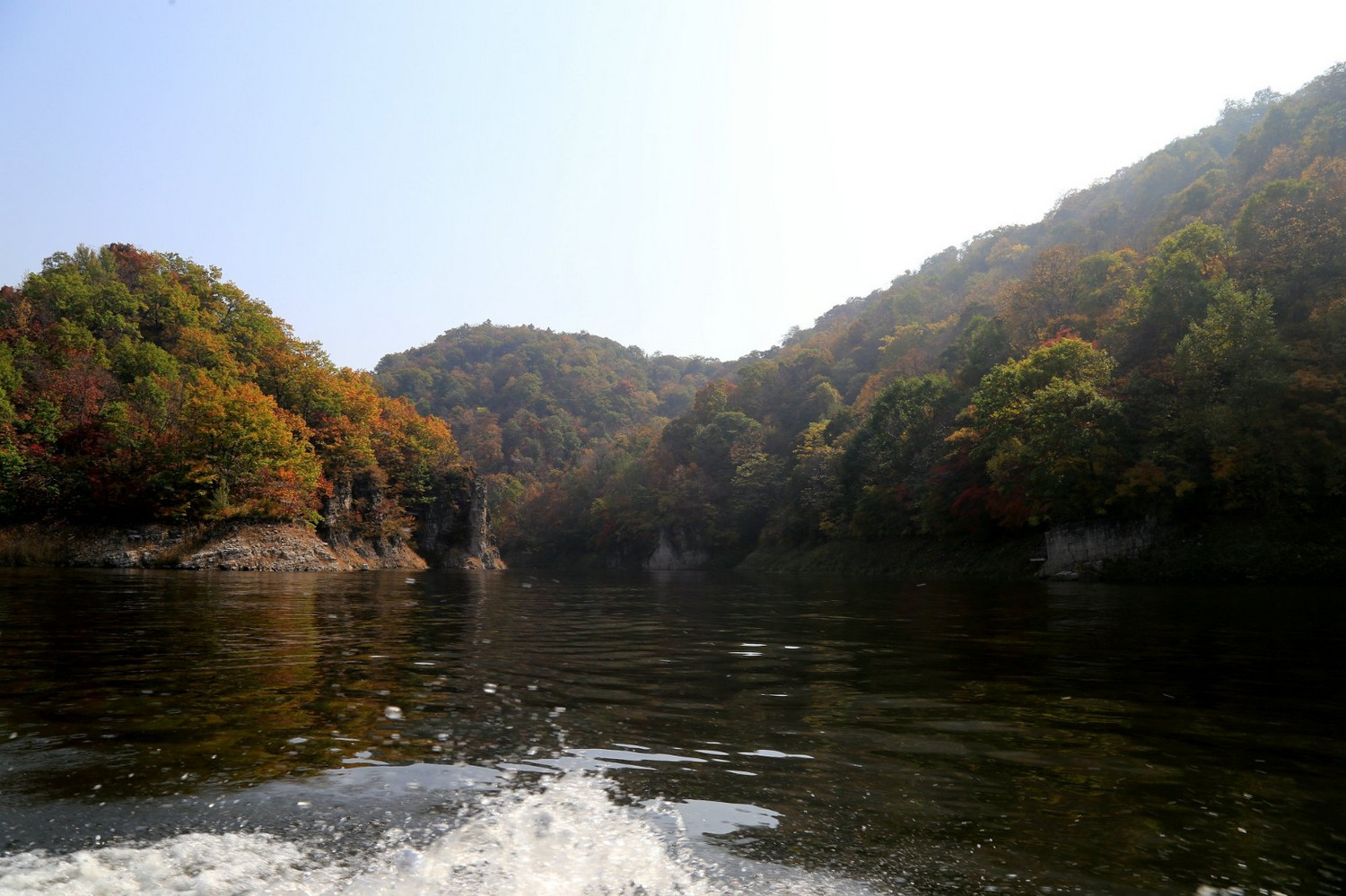 美丽松江河美丽白山湖