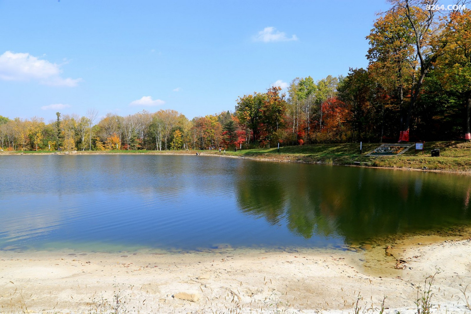 美丽松江河美丽白山湖