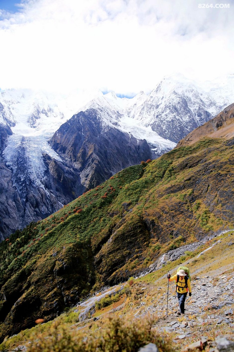 漫步在十月的梅里北坡