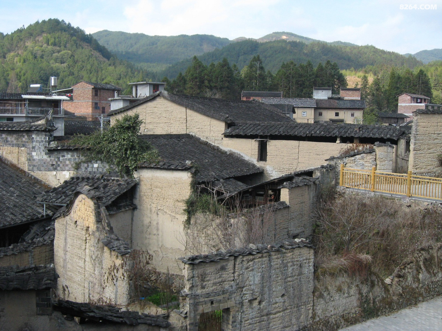 屏南甘国宝故里小梨洋村漈下村与龙潭村游历1月4日