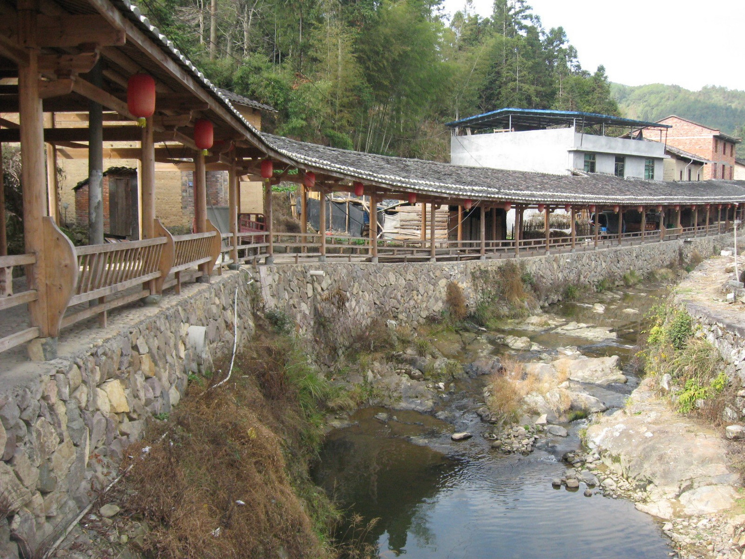 屏南甘国宝故里小梨洋村漈下村与龙潭村游历1月4日
