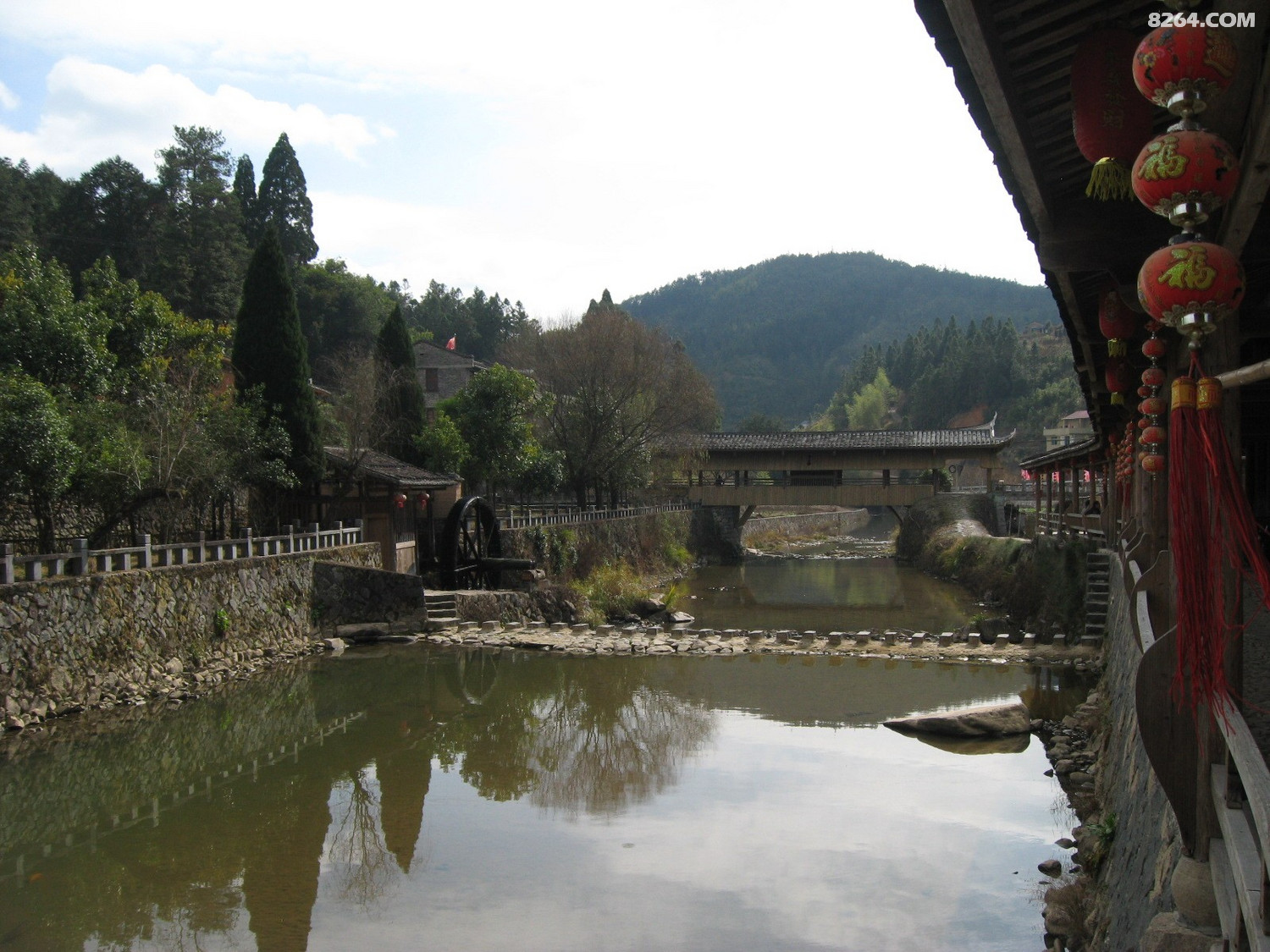 屏南甘国宝故里小梨洋村漈下村与龙潭村游历1月4日