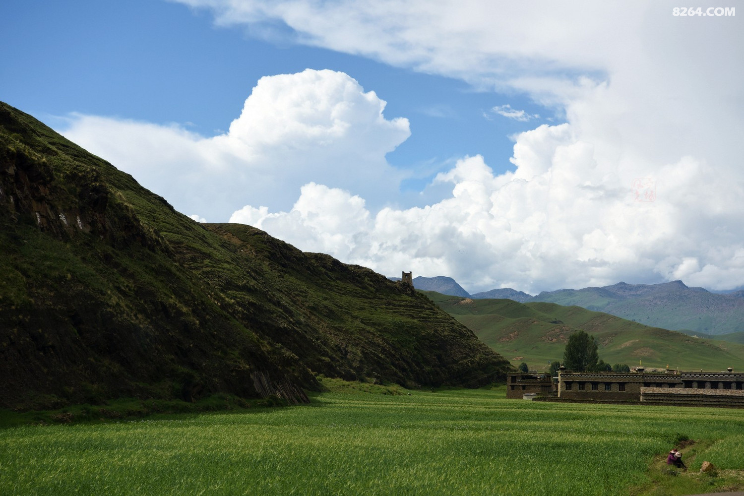 川藏线上波瓦山