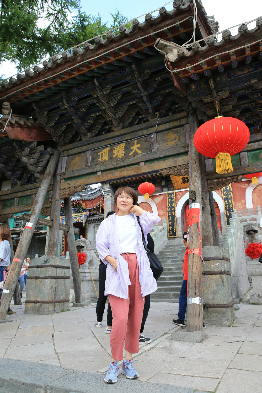 丽水野人户外晋陕之旅第二站五台山人物