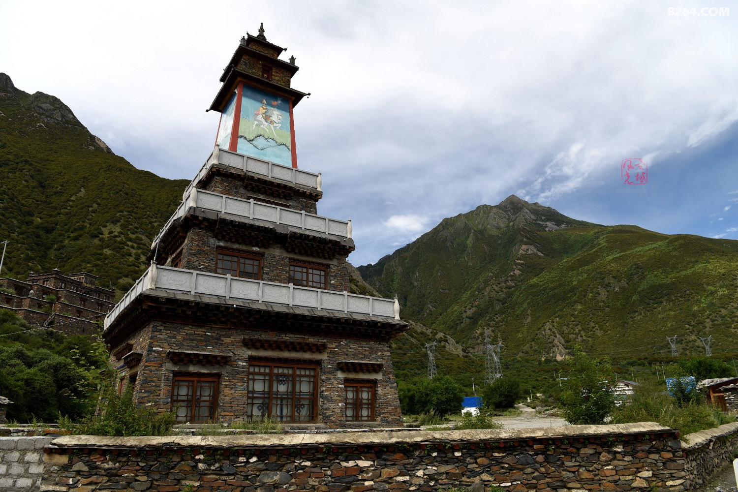 游川藏线上格萨尔古堡 - 第1页 - 甘肃 - 8264户外