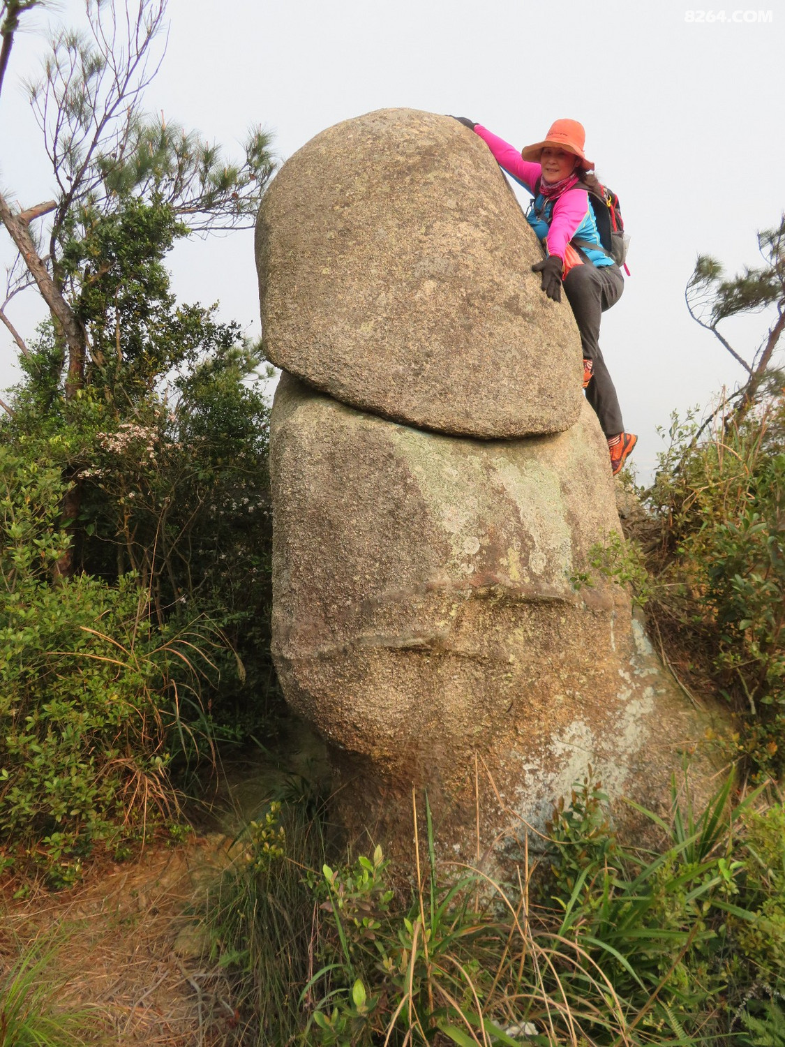福州马尾君山乌猪岩娘娘髻莲花座圈越2020年3月21日