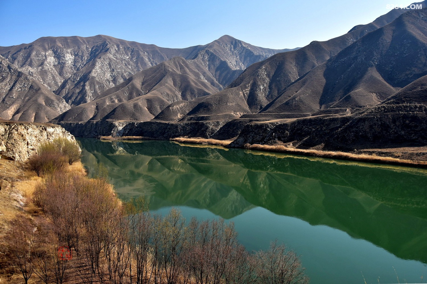 初春的黄河乌金峡