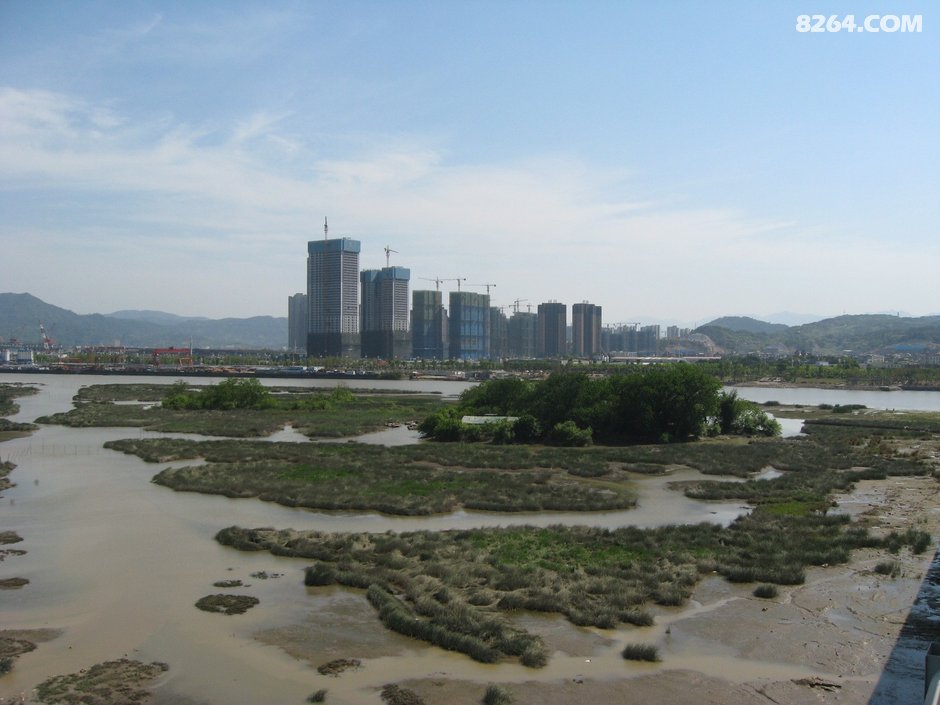 福州三江口大桥与下洋村及周边新状态4月27日