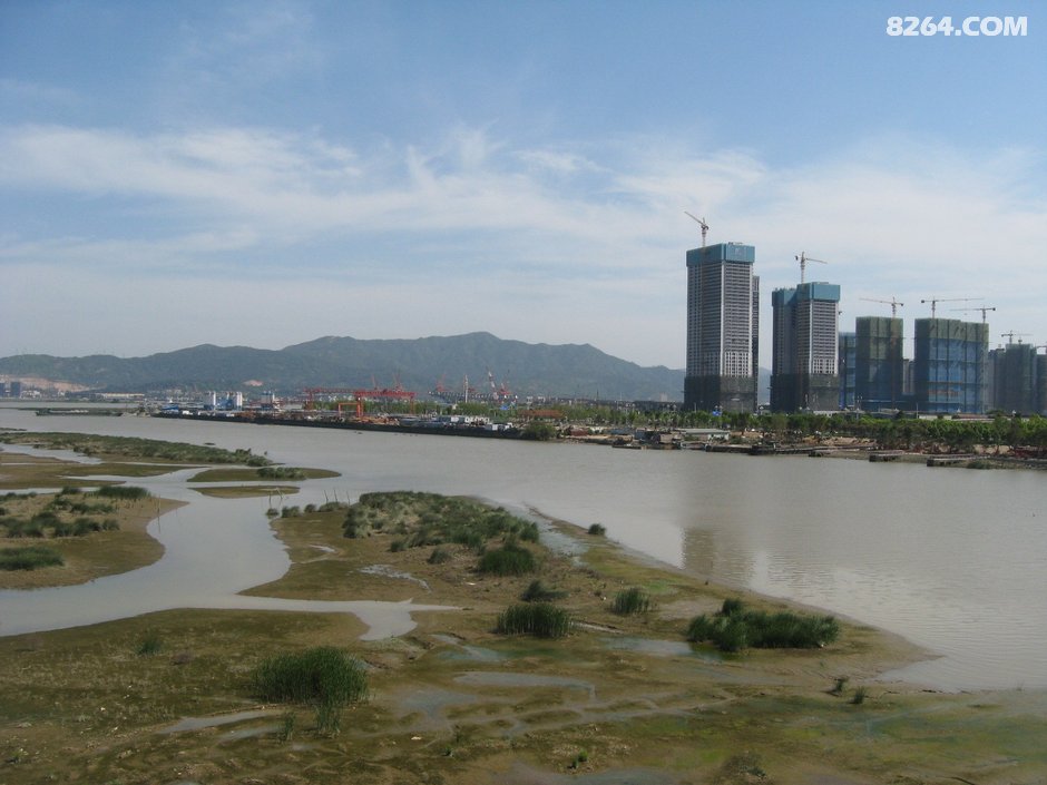 福州三江口大桥与下洋村及周边新状态4月27日