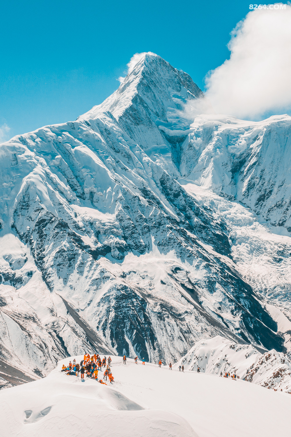 五一那玛峰攀登活动照片