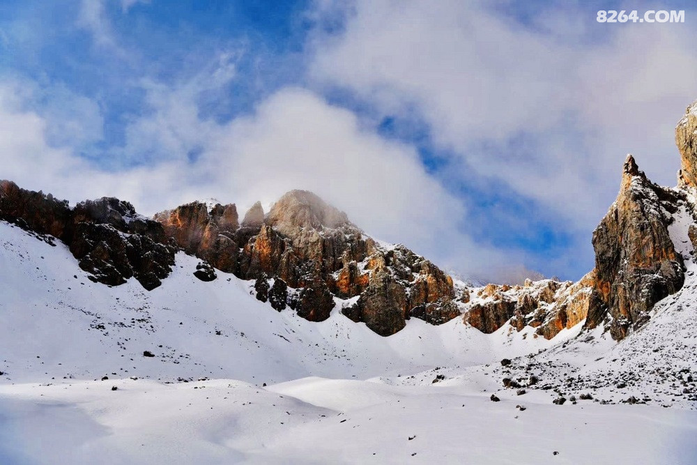 大横断山脉之迭山风雪穿越