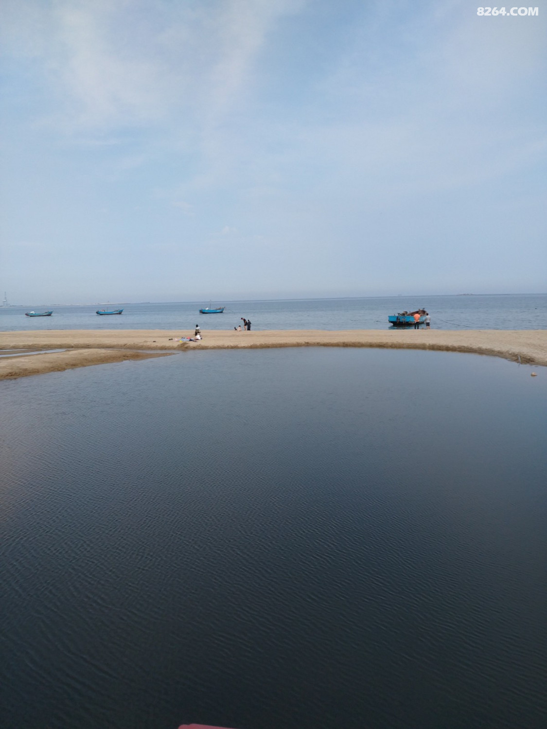 北戴河金屋浴场木栈道归来