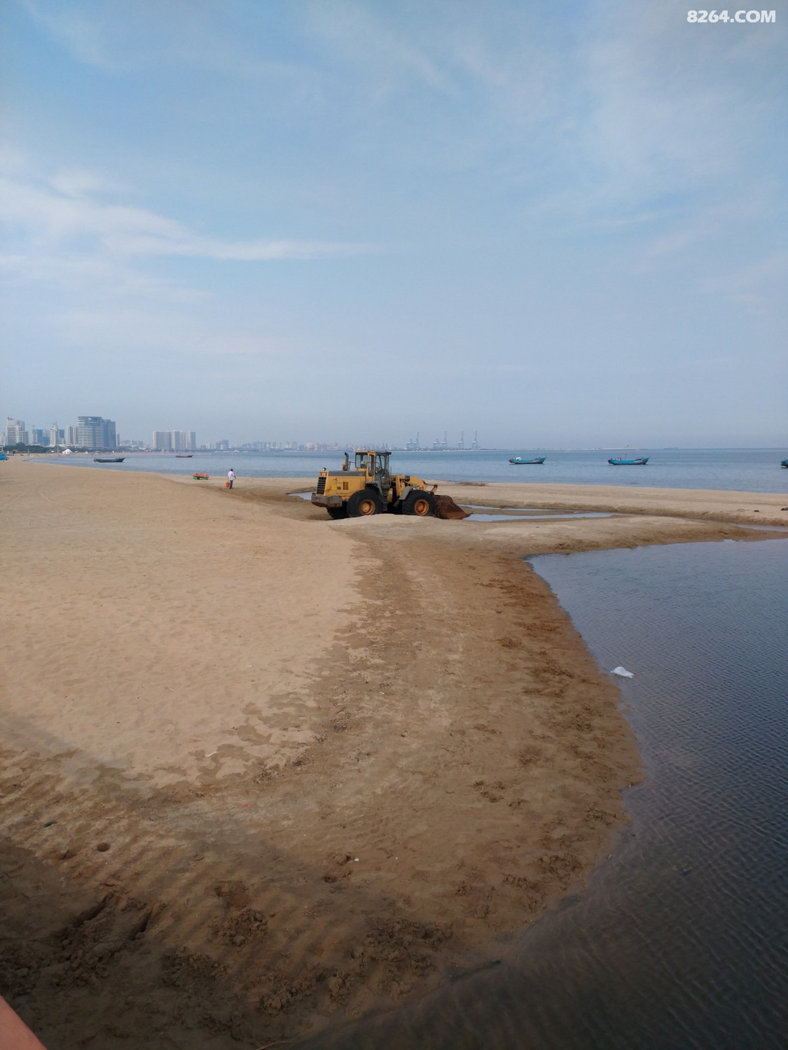 北戴河金屋浴场木栈道归来